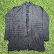 Lululemon Cardigan Open Womens Large L Black Casual Wrap