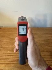 HDE Handheld Infrared Gun Thermometer # ST 380A Reads Both Celsius & Fahrenheit