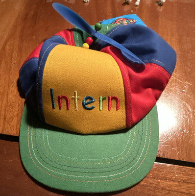 Google Intern Propeller Baseball Hat Cap Snapback OSFM Adult Spinning Employee