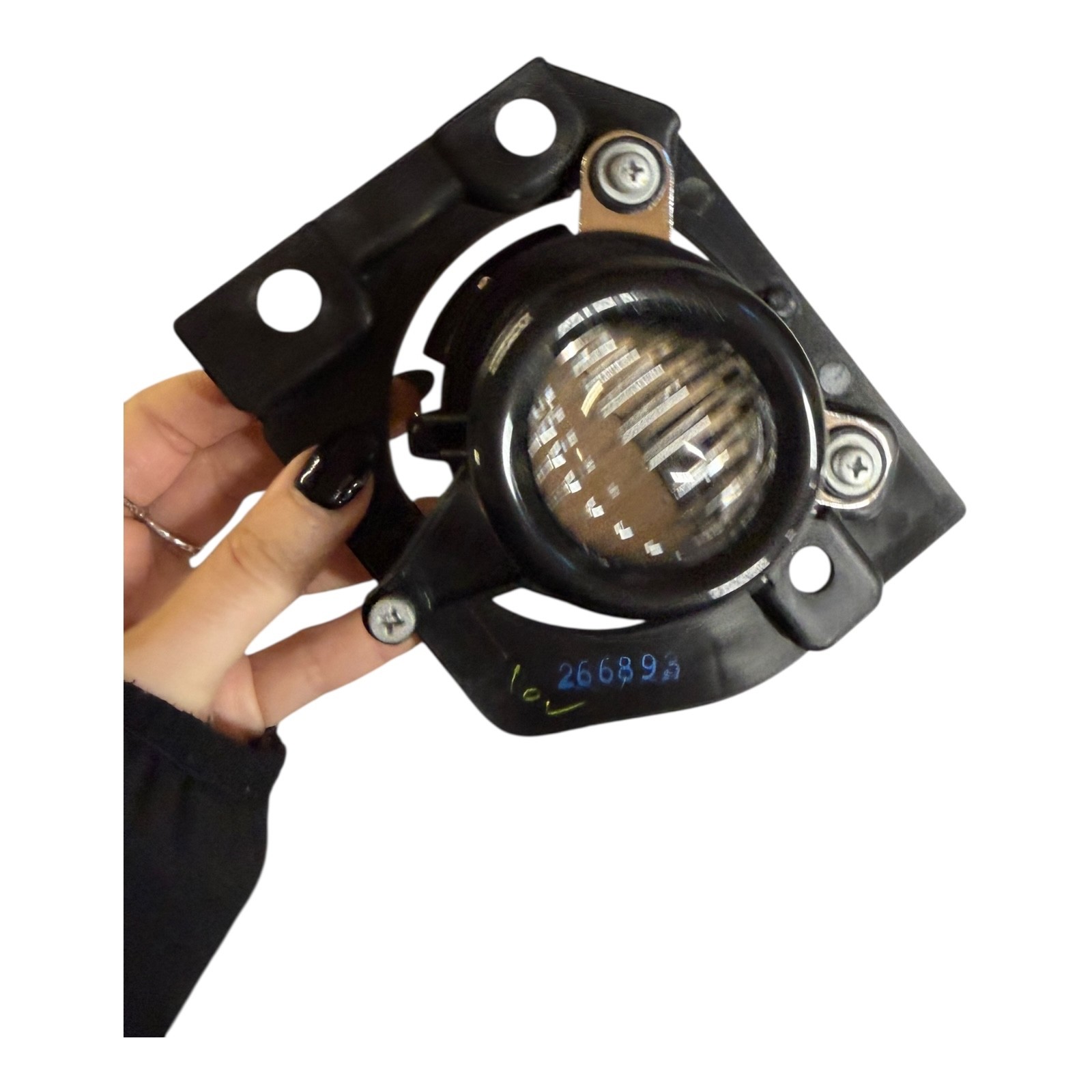 Fog Light For Abarth 500 2016-2022 Round Lamp Front Spot Lamp Passenger Side LH