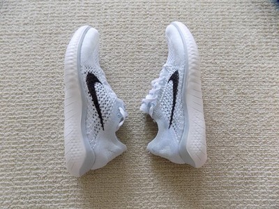 nike free run flyknit 2018 white