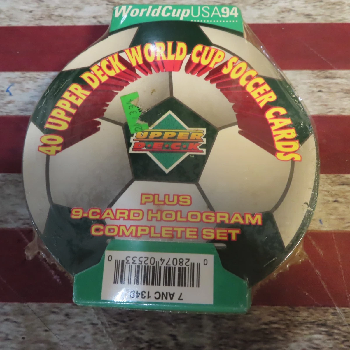 Carte 1994 Upper Deck FIFA World Cup – Salutations à L'Allemagne – Non Autographiée