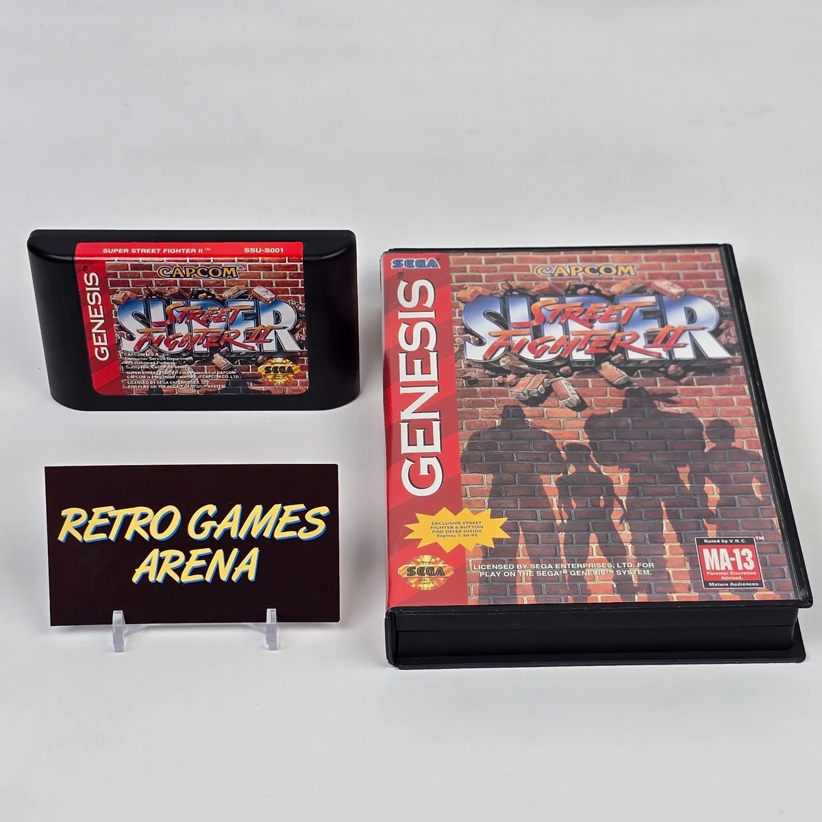 Sega Genesis Super Street Fighter II 1994 Video Games for sale | eBay