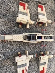 Used LEGO Star Wars: X-Wing Starfighter 9493 with Minifigures Retired Rare