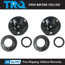 TRQ Front Upper Strut Mount w/ Bearing & Spring Seat Pair Set for 00-06 BMW X5