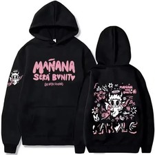 Karol G X Ma ana Ser  Bonito Hoodie Bichota Season Pullover Cupid Sizes S - XL