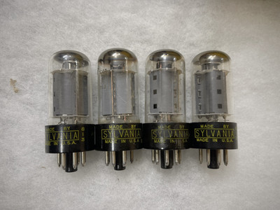 Sylvania 7591 7591A Excellent Testing Values Matched Quad | eBay