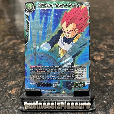 SSG Vegeta Energy of the Gods P-098 Promo Foil Dragon Ball Super Card Game | NM
