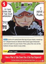 I Have a Plan to Take Down One of the Four Emperors!! OP14-019 One Piece