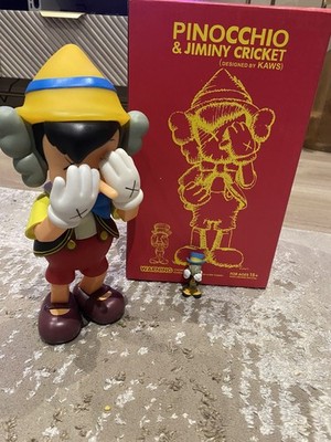 Kaws Pinocchio & Jiminy Cricket Figuren Set - Neu