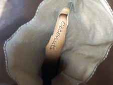 Bottes "Slouchy" En Cuir Marron Coconuts - Taille US 8 (38.5 EU), Talon Haut - Occasion, Fabriqué Au Brésil