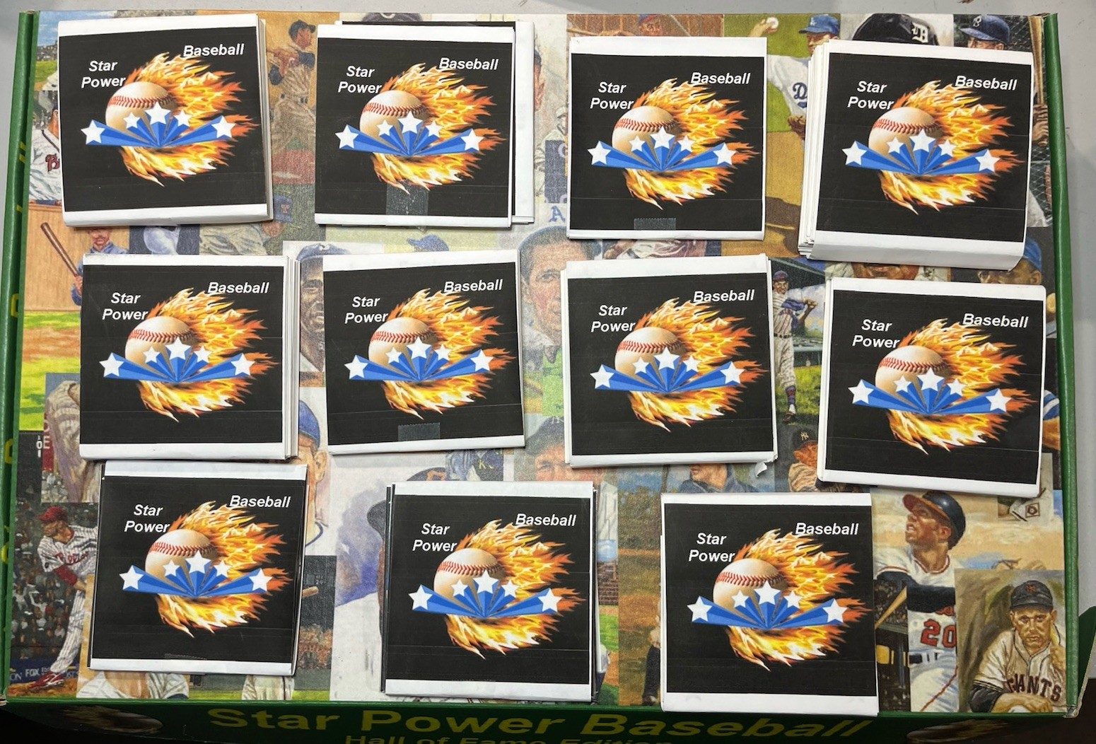 Star Power Baseball Board Game Modern Version of Cadaco All Star Baseball Game!