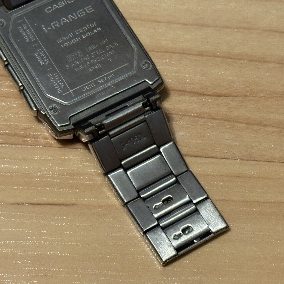 時計 CASIO WAVE CEPTOR 3012 i-RANGE IRW-101 Casio I-RANGE IRW-101 Tough Solar Atomic Wave Ceptor Digital Watch
