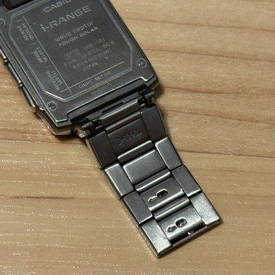 Casio I-RANGE IRW-101 Tough Solar Atomic Wave Ceptor Digital Watch