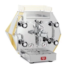 LA PAVONI DIAMANTINA 1 GROUP ESPRESSO COFFEE MACHINE BRAND NEW STAINLESS & GOLD