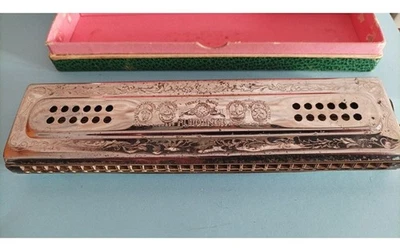Ancien Harmonica - ECHO Belle Metal Reeds - M. Hohner - Made in Germany - N°2 - Photo 1/4
