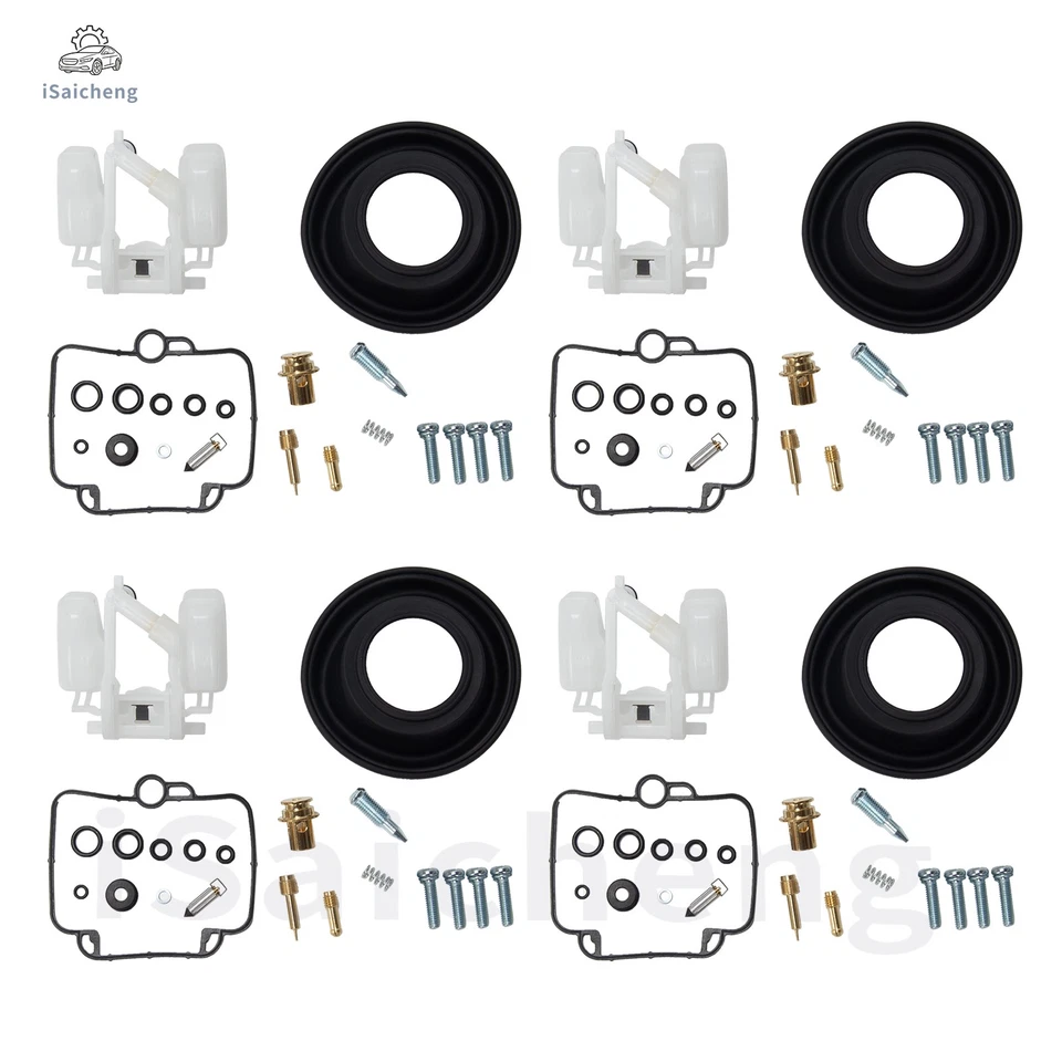 Kit de reparación de carburador flotador diafragma para Suzuki GSXR1100 Triumph Adventurer 900 Foto 3 de 4