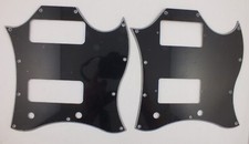 Black 5 Ply SG SPECIAL Scratch Plate to fit GIBSON SG Guitar Humbuckers or P90