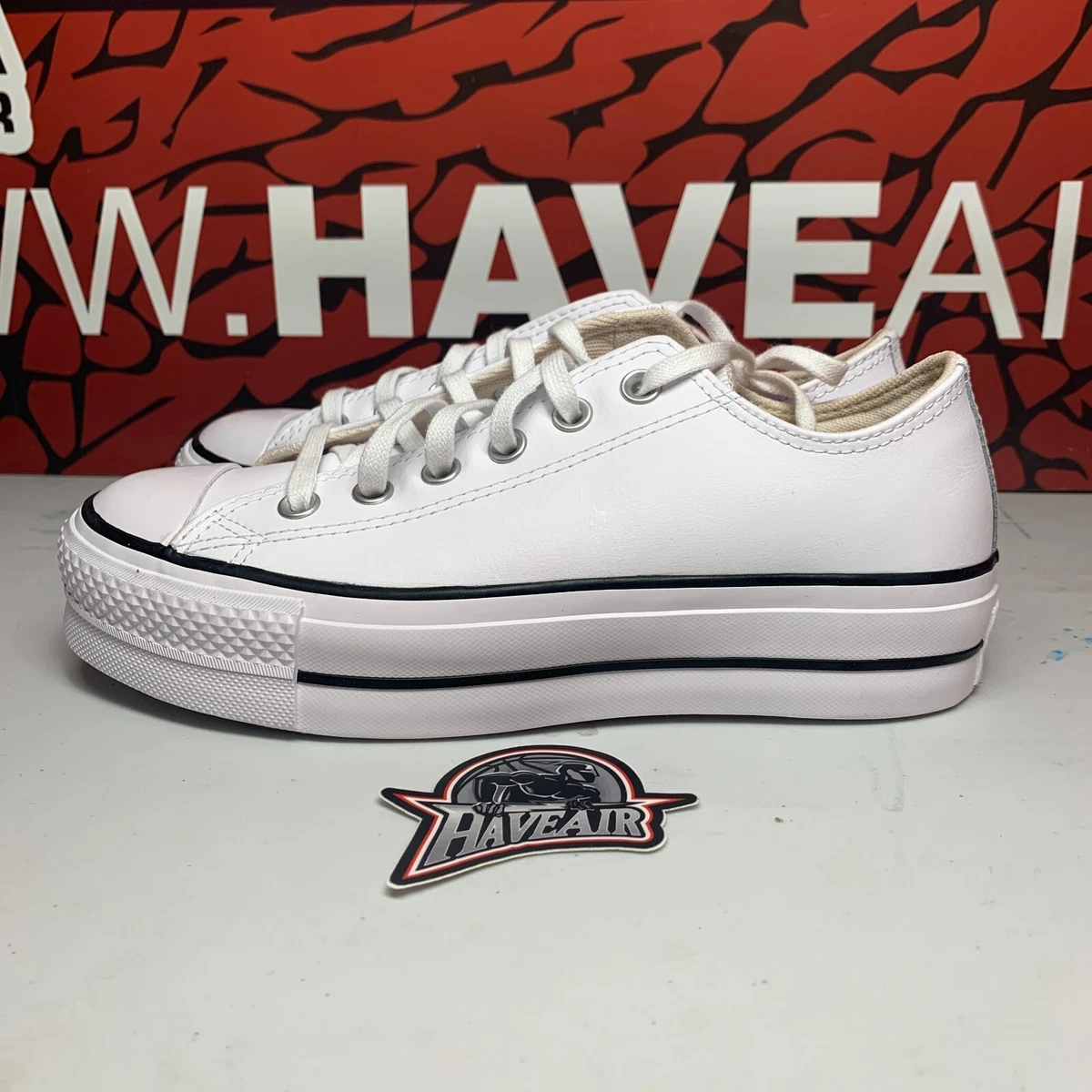 chuck all star lift clean ox sneakers