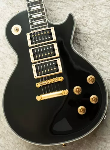 Edwards By ESP E-LP-CTM 3PU Limited Model Les Paul Custom Type Electric Guitar