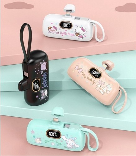 Sanrio My melody Docking Portable Charger 5000mAh, 20W Ultra-Fast Charging power - Picture 7 of 9