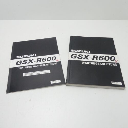 Original Suzuki GSX R 600 97/98 Werkstatthandbuch Reparaturanleitung C0299 - Afbeelding 1 van 8