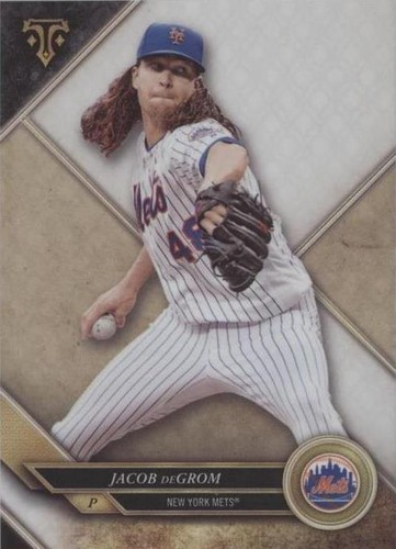 Super rare] DEGROM 18 limited autograph triple relic card | eBay