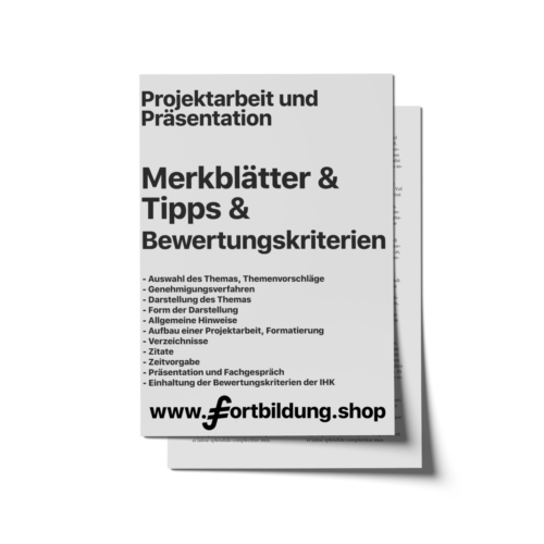 technischer Betriebswirt IHK - 4x Projektarbeit + Präsentationen + 1000 Themen - Bild 3 von 13
