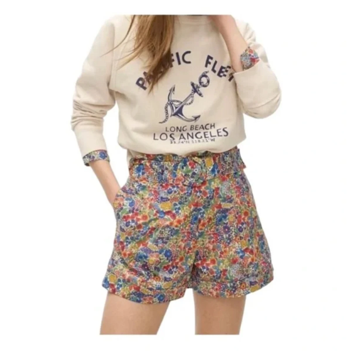 j crew plus size shorts