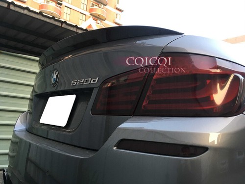 Unpainted BMW 11~16 F10 5 series A type roof + high kick p type trunk spoiler◎ - Picture 5 of 5
