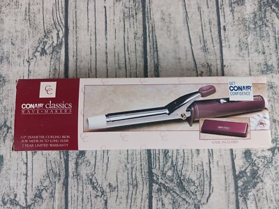 Vintage Conair Curling Iron - Conair Classics Wave Makers (1987) New / Open Box