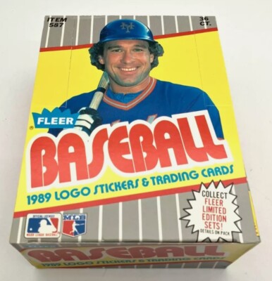 1989 Fleer Baseball Card Singles (#1-219)