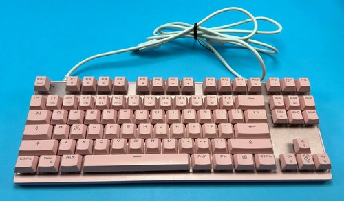 Teclado profesional para juegos Motospeed K82 retroiluminación color RGB, rosa - Imagen 1 de 5