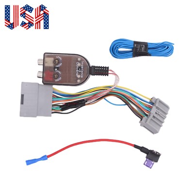 Add An Amp Amplifier Adapter Interface Fit for Chrysler Dodge Mitsubishi 70-6522