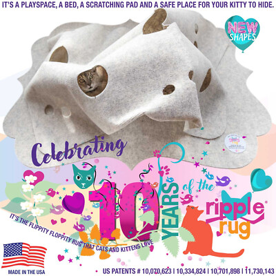 #ad #ad Updated Ripple Rug Cat Activity Play Mat Made in USA We are the Manufacturer $46.00