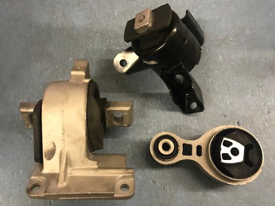 Motor Mount & Manual Transmission Mount Set 3PCS for 2010-2012 Ford Fusion 2.5L