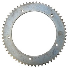 60T 35 Steel Sprocket 5-11/16 Bolt Circle 5" ID Go Kart Cart Parts Mini Bike