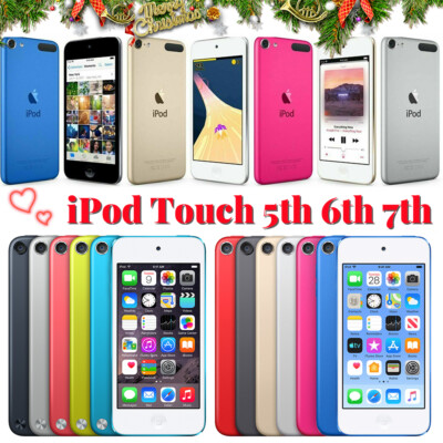 New Sealed*Apple iPod Touch 5/6/7th Gen 64/128/256GB all colors 2-yr-wty lot 