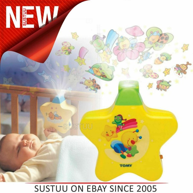 Baby Night Projector Tomy Starlight Star Dreamshow Musical Light