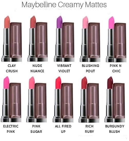 Rouge à Lèvres Color Sensational matte Maybelline - Photo 1/1