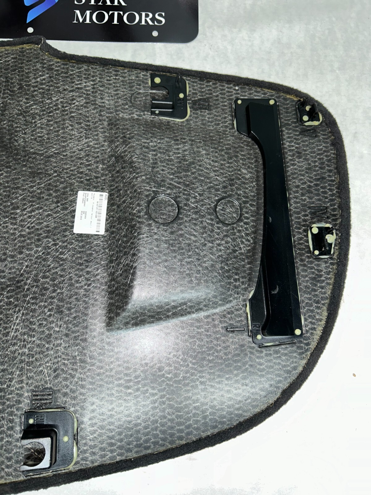 Audi R8 Spyder Rear Right Carpet Panel Cover 427871920 2011 - 2015 Oem