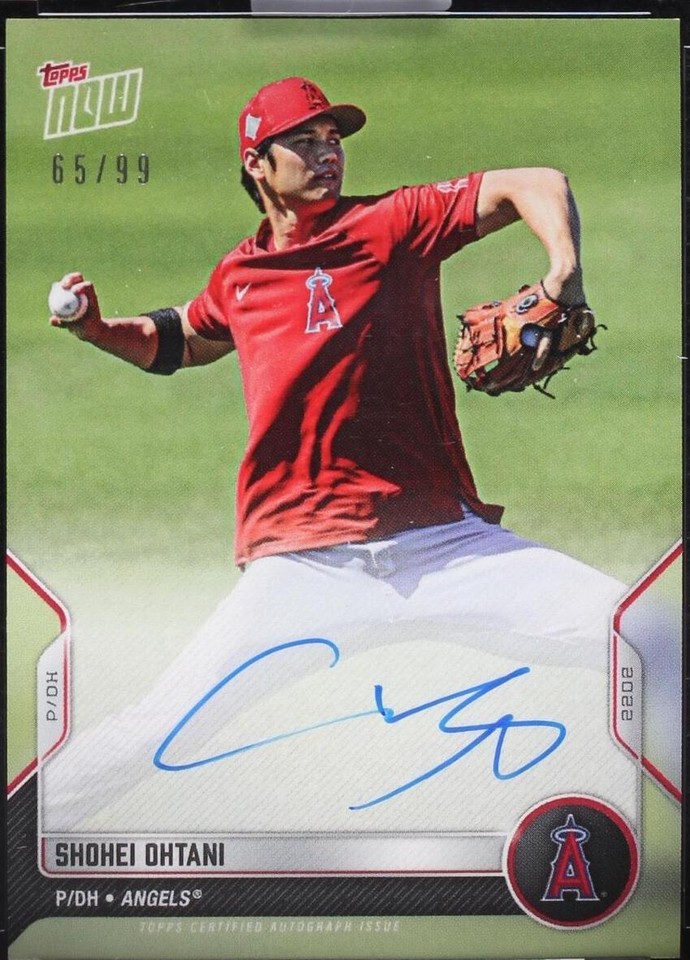 2022 Topps Now Road to Opening Day - Shohei Ohtani #OD-166A - 1 of 1