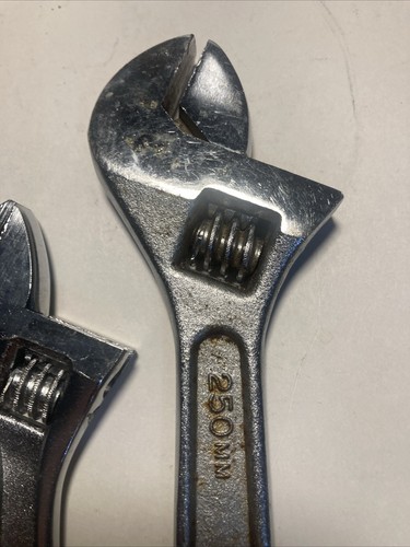 Stanley/misc Adjustable Wrench Set - (3 Piece) 6", 8", 10" Misc Brands - Picture 3 of 5