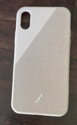 Native Union Clic Canvas pink rose fabric Case  for iphone Xs MAX ,no retail box