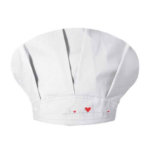 Unisex Adjustable Cotton Bouffant Scrub Cap Solid Embroidery Doctor Nurse Hat - Picture 25 of 35