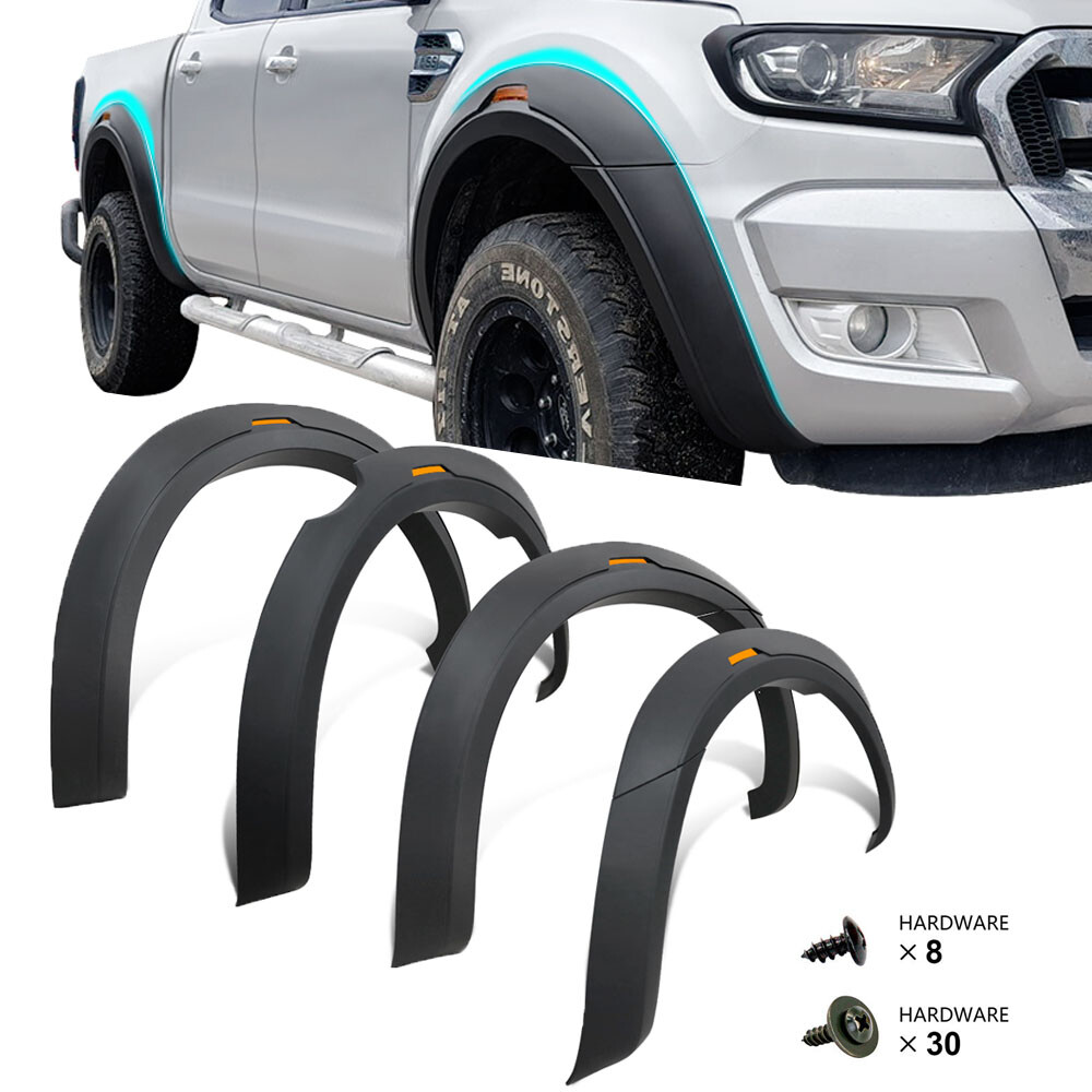 Fender Flares Kit for Ford Ranger PX2 PX3 20152022 Matt Black Guard