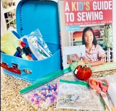  A Kid's Guide to Sewing: 16 Projects You'll Love to Make and Use  Book Kit Case