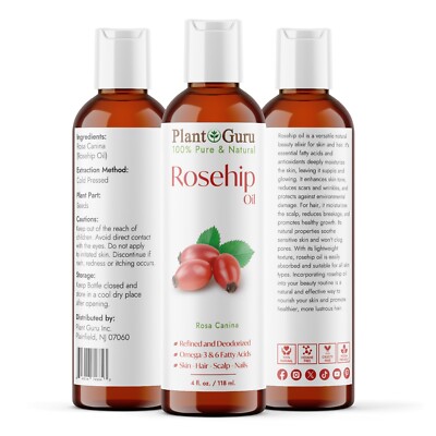 cocojojo Rosehip Oil for Face Cold Pressed Unrefined - 100 cocojojo Rosehip Oil for Face Cold Pressed Unrefined - 100
