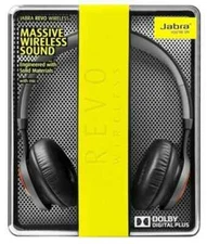 Jabra Revo Wireless Bluetooth On-Ear Headphones With Mic Black & High Definition
