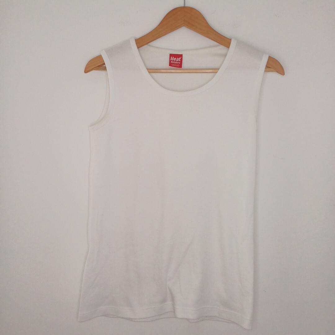 medium mens thermal vest Heat Holders Mens White Sleeveless Size Medium